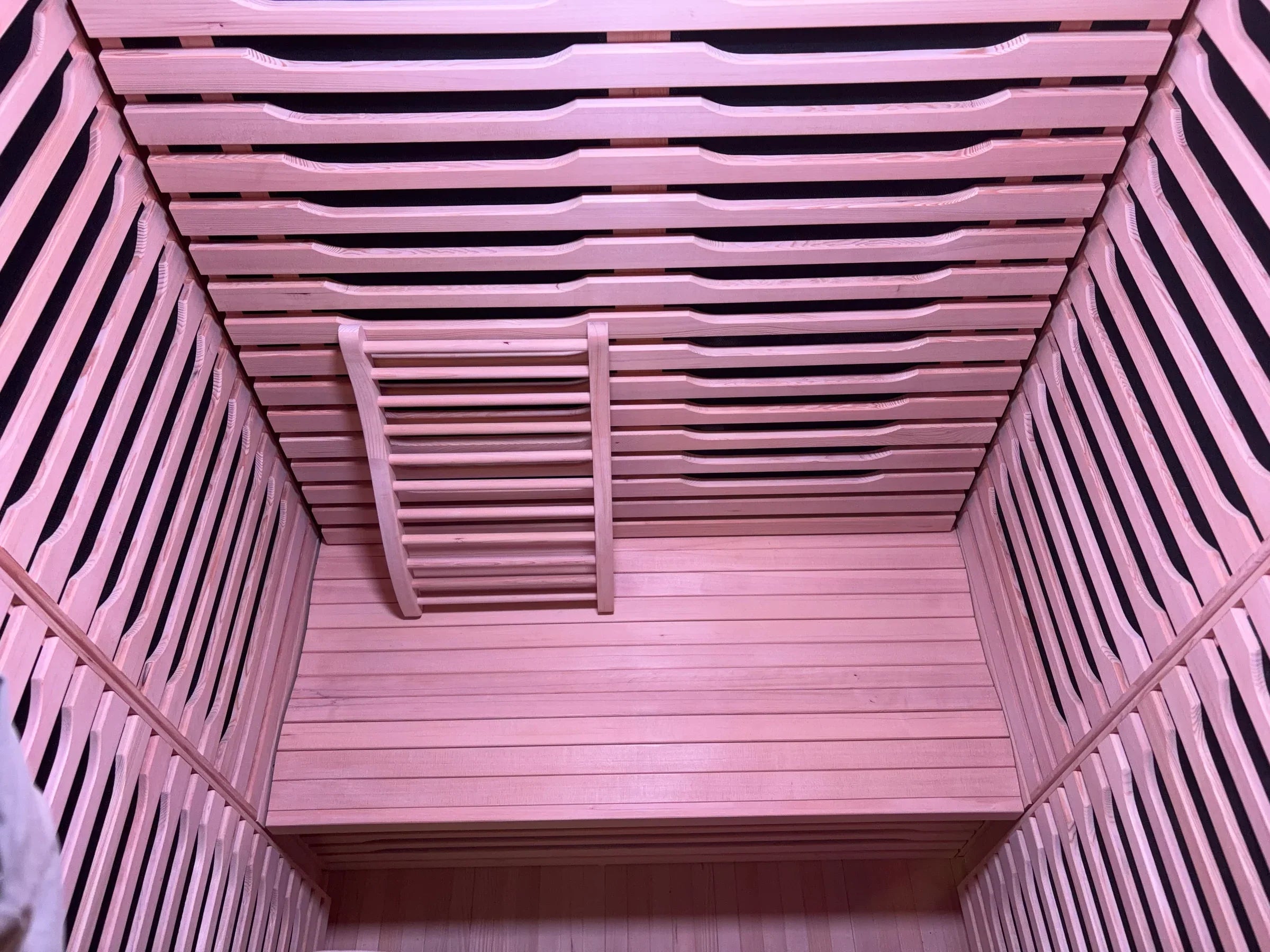 Blisspod | Milano | Full Spectrum Sauna | Canadian Hemlock Wood | Ultra Low EMF | 5 Far Infrared & 1 Red Glass Heater | Chromotherapy | Upto 2 Person