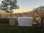 RevX Acrylic X Tub Cold Plunge + LUX High Performance Chiller and Filtration System