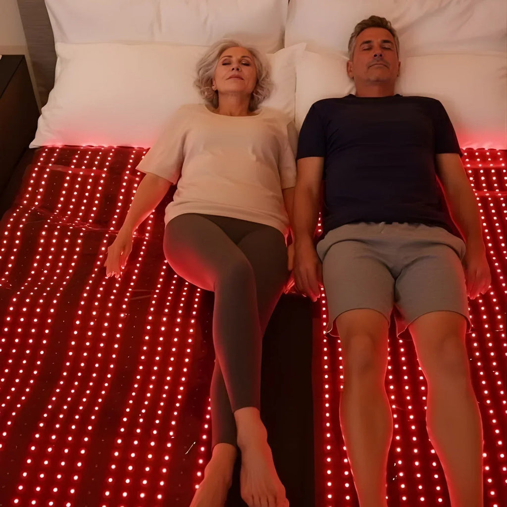 Nicebeam Full Body Red Light Therapy Bag – 660nm Red & 850nm Near-Infrared LED Sleeping Bag Pad