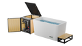 RevX Acrylic X Tub Cold Plunge + LUX High Performance Chiller and Filtration System